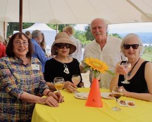 Judith Hernstadt, Dudley Stevens, Patrick Milbourn and Alyson Milbourn. Judith Hernstadt, Dudley Stevens, Patrick Milbourn and Alyson Milbourn.