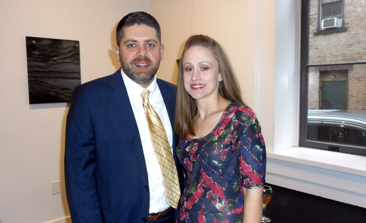 Derick LaTorre of MetzWood Insurance, and Heather LaTorre Derick LaTorre of MetzWood Insurance, and Heather LaTorre