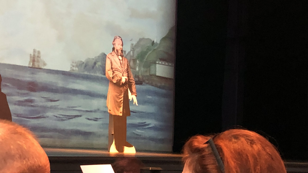 Herman Melville, guest of honor Herman Melville, guest of honor