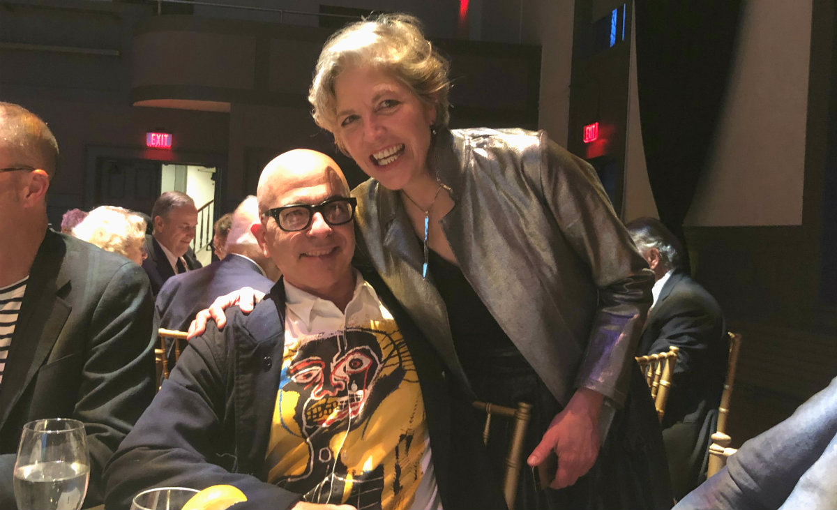 Choreographer Stephen Petronio, whose company will be performing as part of a 6-week celebration of the Merce Cunningham Centennial at Hudson Hall, with Executive Director Tambra Dillon. Choreographer Stephen Petronio, whose company will be performing as part of a 6-week celebration of the Merce Cunningham Centennial at Hudson Hall, with Executive Director Tambra Dillon.