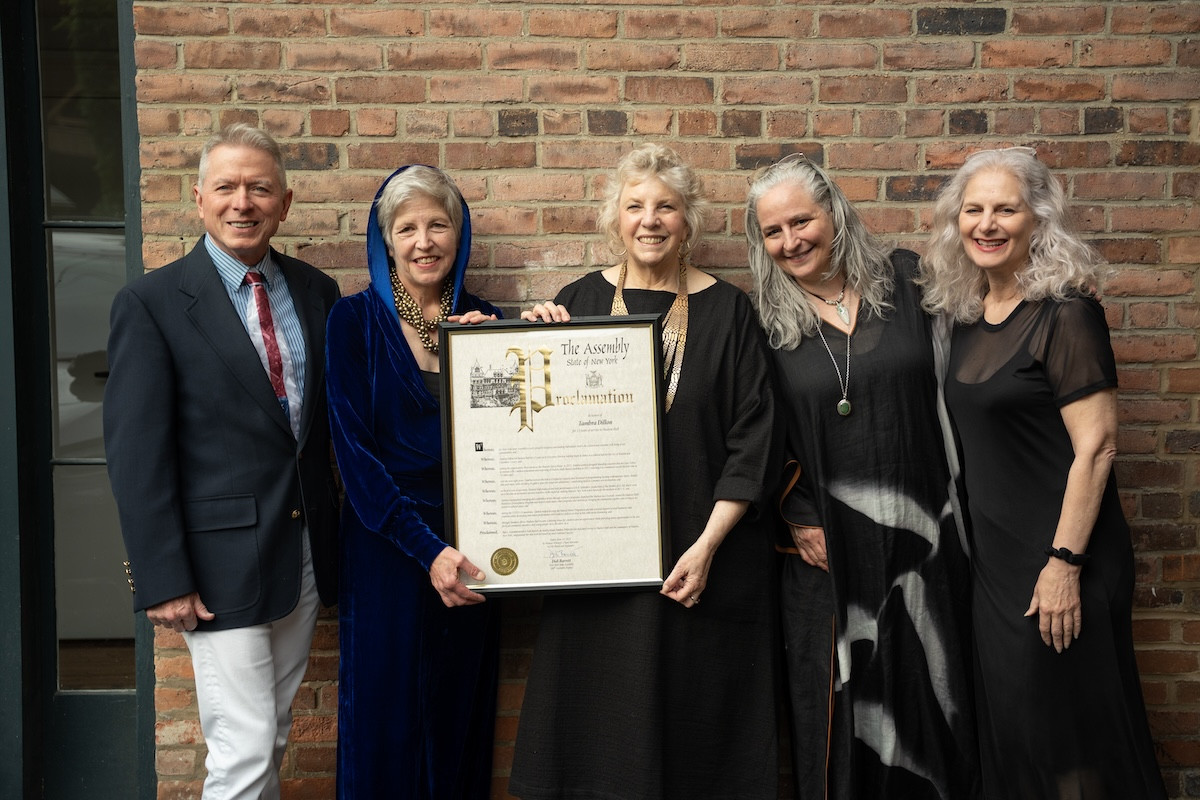 Board member Paul Barrett, Executive Director Tambra Dillon, Assemblymember Didi Barrett, General Manager Sage Carter, boardmember Sarah Lipsky