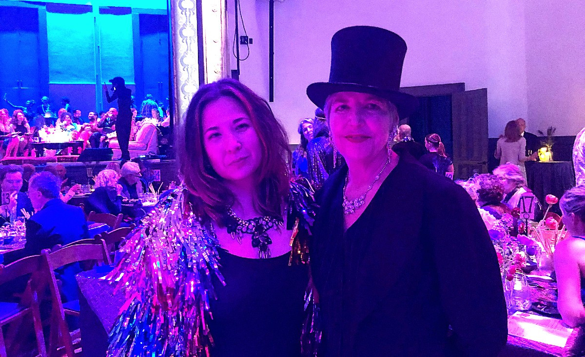 Lizz Hill and Tambra Dillon, Hudson Hall&#39;s executive director