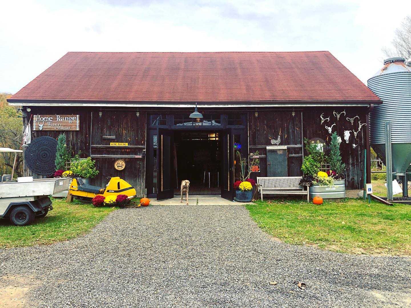 Home Range Winery barn Home Range Winery barn