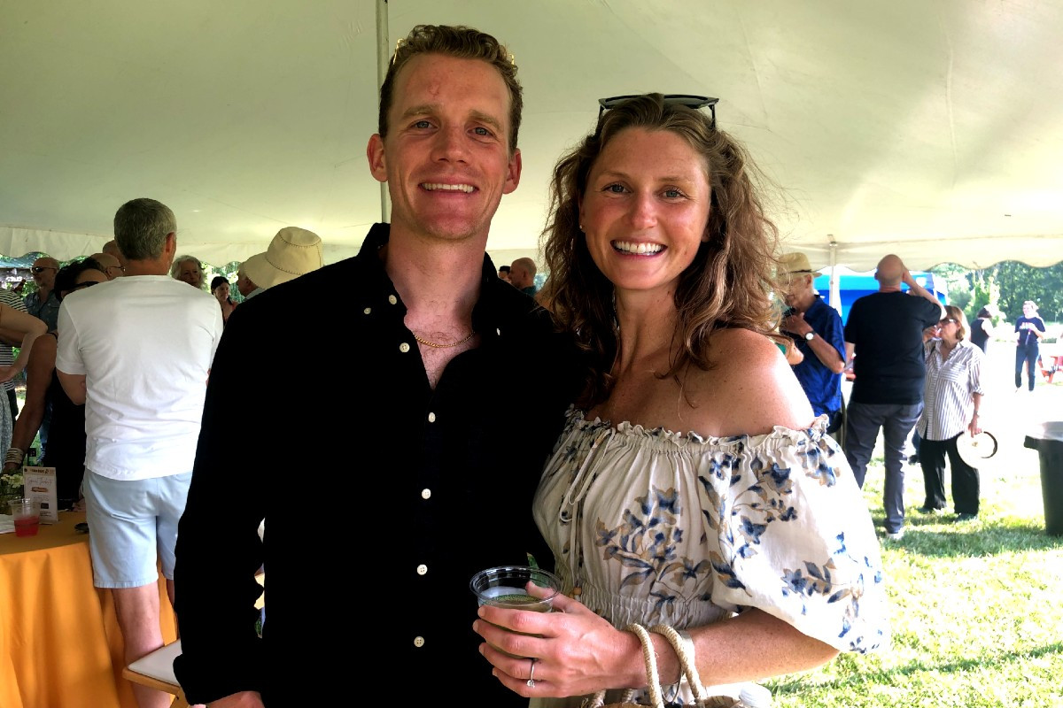 Charlie Howe and Laura Montross