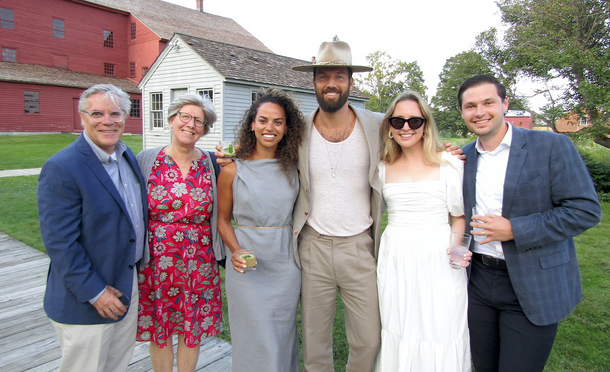 Jeff Dalzell, Ginny Soybel, Gwen Benjamin, Phil Sullivan, Alix Parnia and Max Parnia