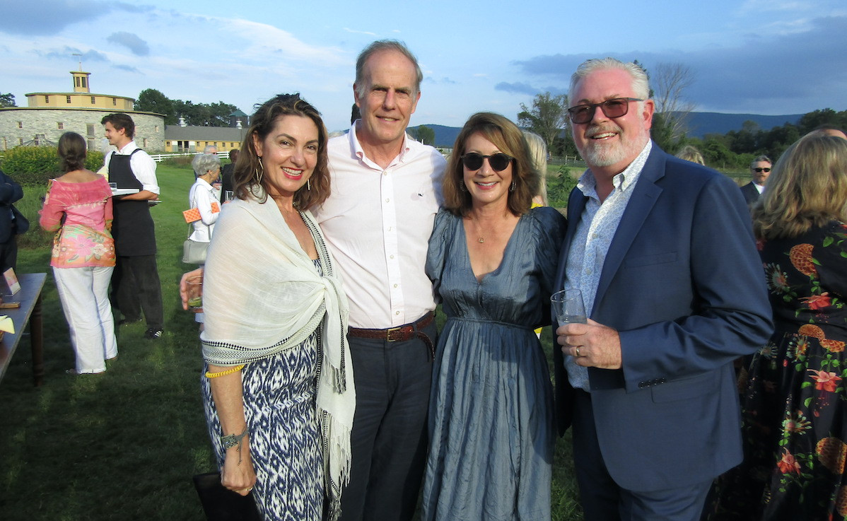 Aria Gannon, HSV Director of Development John Skavlem, and Diane and Peter MacGillivray of Provisions Williamstown