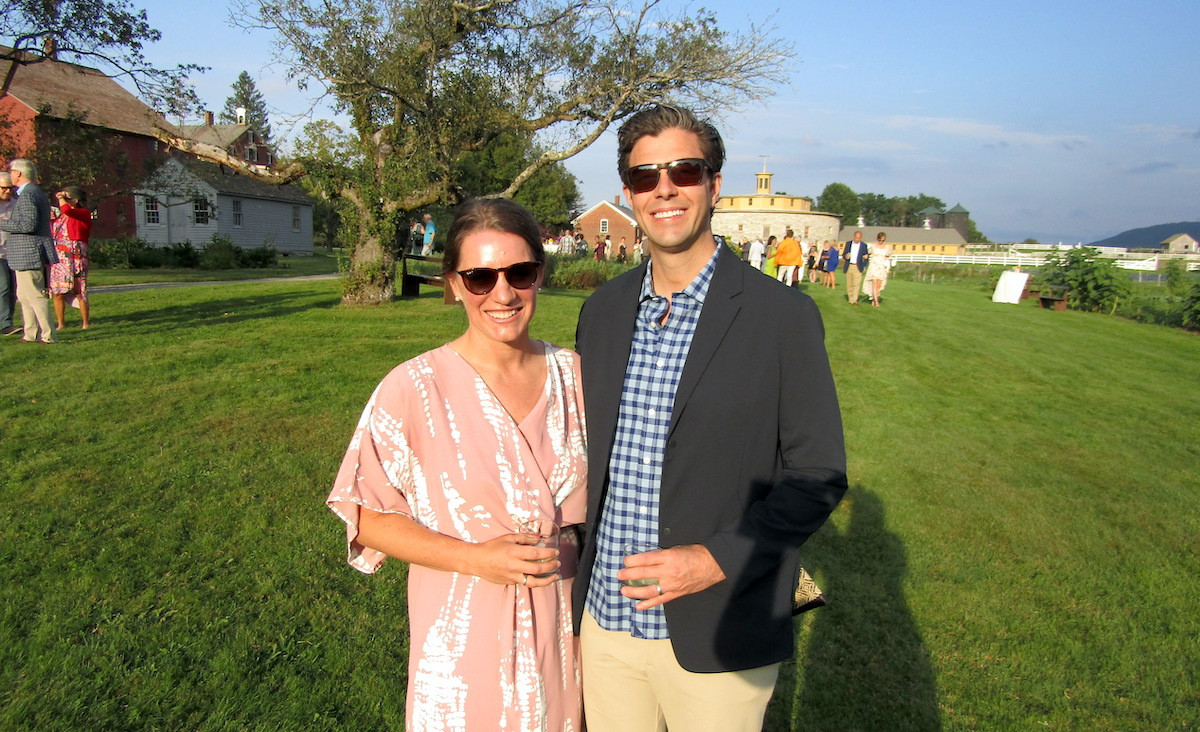 HSV Board Vice Chair Carrie Holland and Sam Russo