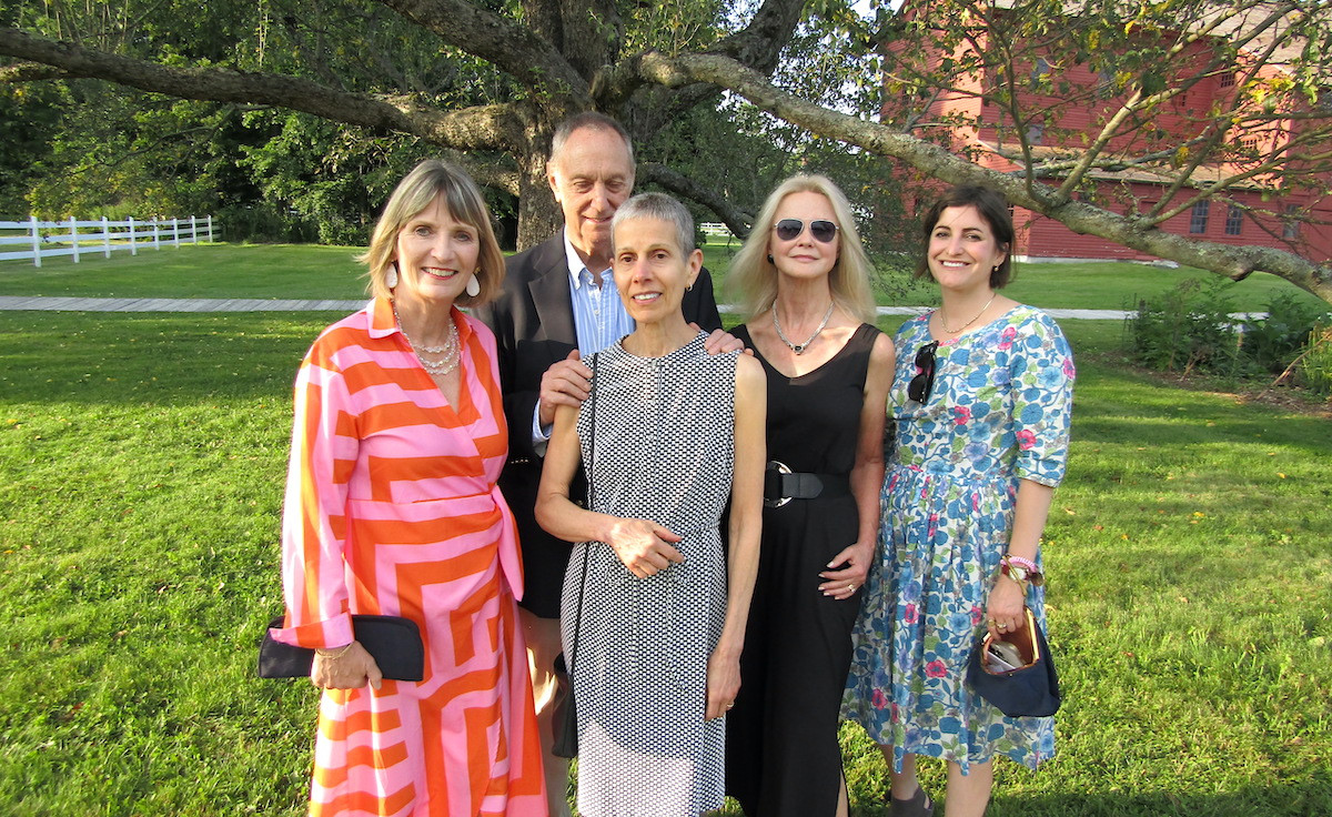 Former HSV Director and CEO Jennifer Trainer, Charlie and Joy Flint, HSV trustee Cherie Murray and Ashley Freinberg