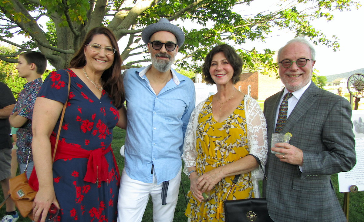 Deborah Rentz-Moore, Robert Vinas, Susan Plotz and board member Bob Plotz