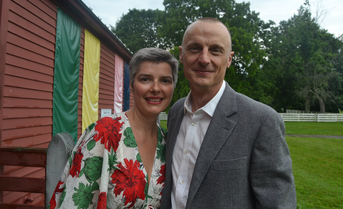 Trustee Carnia Liebeknecht and Andrew Dietderich