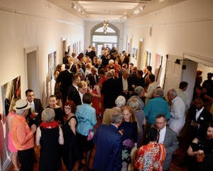 A packed cocktail hour&nbsp;kicked off the gala.