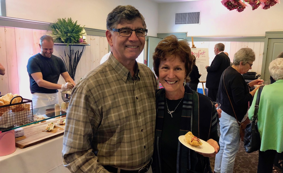 Omnipresent charitable supporters&nbsp;Rich Petrino&nbsp;and&nbsp;Elaine Radiss.