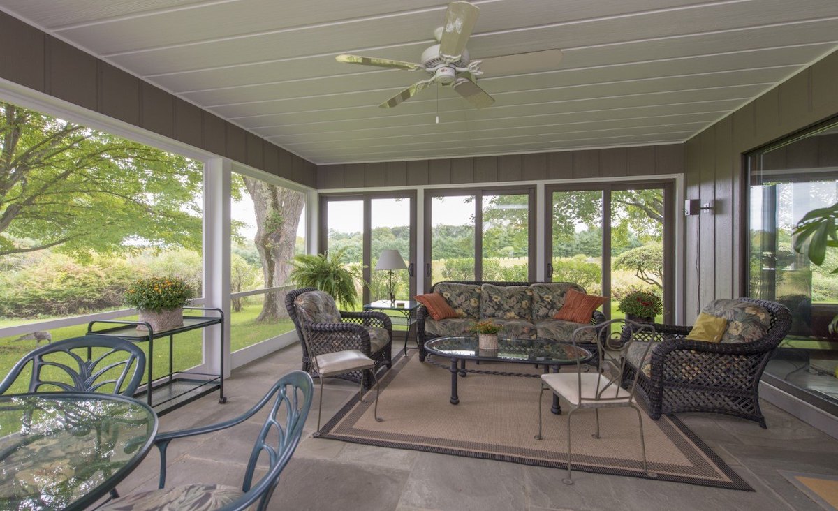 Screened porch