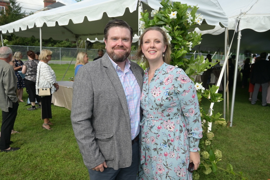 Brian Benedict and Annie Wickstrom