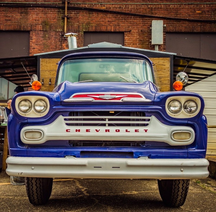 Iron & Grain vintage 1959 Chevy Viking. Photo: Winter Caplenson Iron & Grain vintage 1959 Chevy Viking. Photo: Winter Caplenson