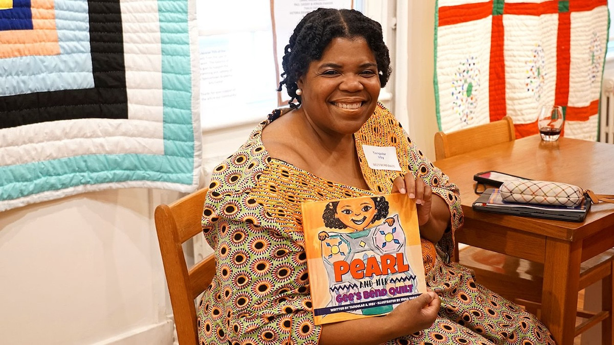Children&rsquo;s book author Tangular A. Irby. - Peter Blandori