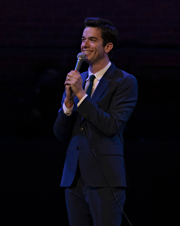 Comedian John Mulaney on stage&nbsp;(Photo by Christina Rahr Lane.)