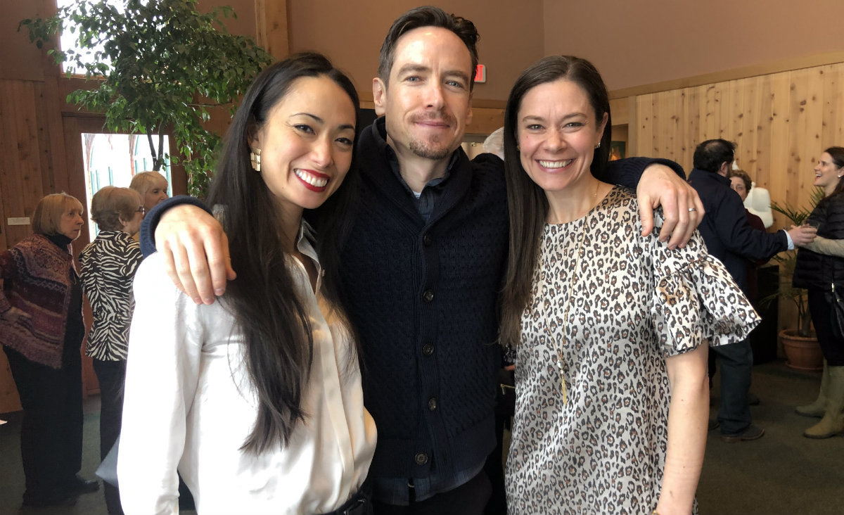 Stella Abrera, ABT principal dancer and associate director of the summer intensive at Kaatsbaan; Sascha Radetsy, former ABT dancer and artistic director of ABT&#39;s studio company; and Kate Lydon, former ABT dancer and director of dance at St. Paul&#39;s School.