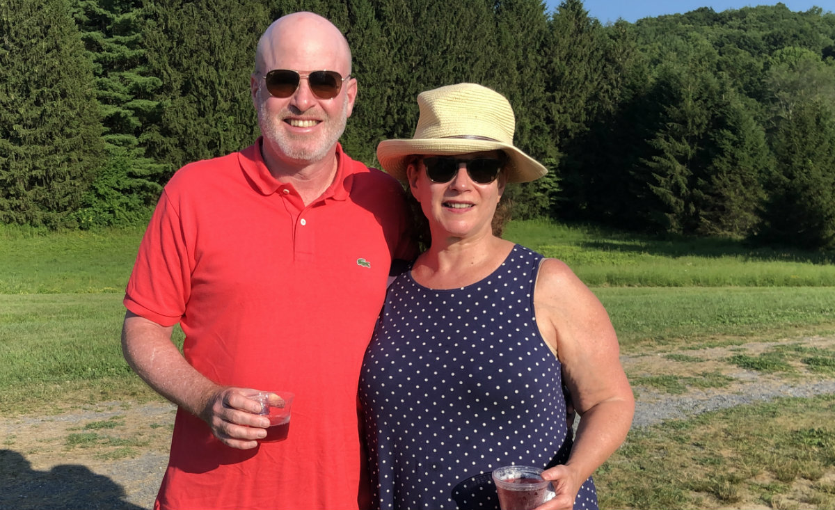 Stuart Goldstein and Heidi Goldstein of Hudson Valley Fisheries Stuart Goldstein and Heidi Goldstein of Hudson Valley Fisheries