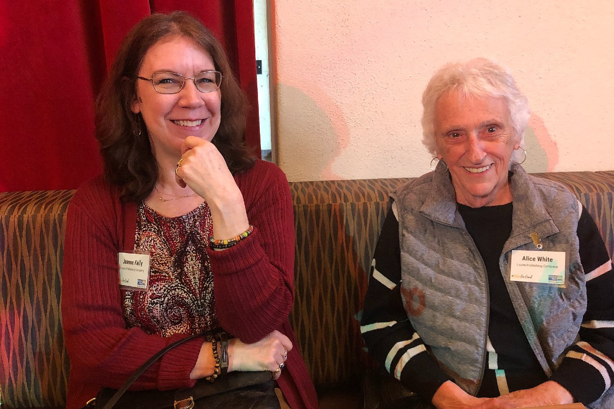 Laurin Publishing&#39;s Jeanne Kelly and Alice White