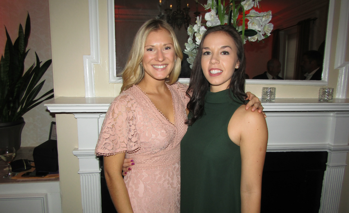 Samantha Quinn of underwriter Fenton Quinn PC with Shela Levante of Berkshire Community College Samantha Quinn of underwriter Fenton Quinn PC with Shela Levante of Berkshire Community College