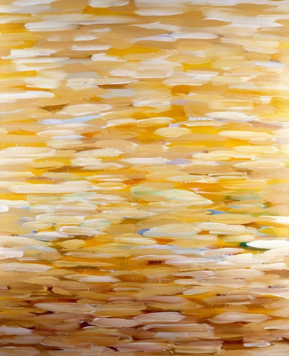 John R. Hersey, Jr., "Le Pont Japonais (Yellow),"&nbsp;1981
oil on canvas,&nbsp;66 x 81 inches