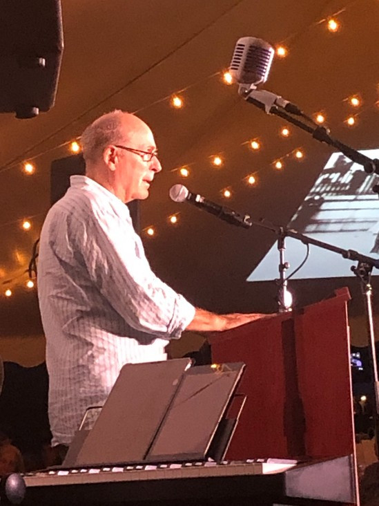 Honoree James Lapire addresses the guests.