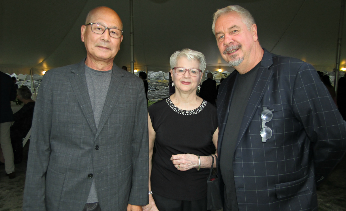 Hiroshi and Janet Kazo with Jack Shear