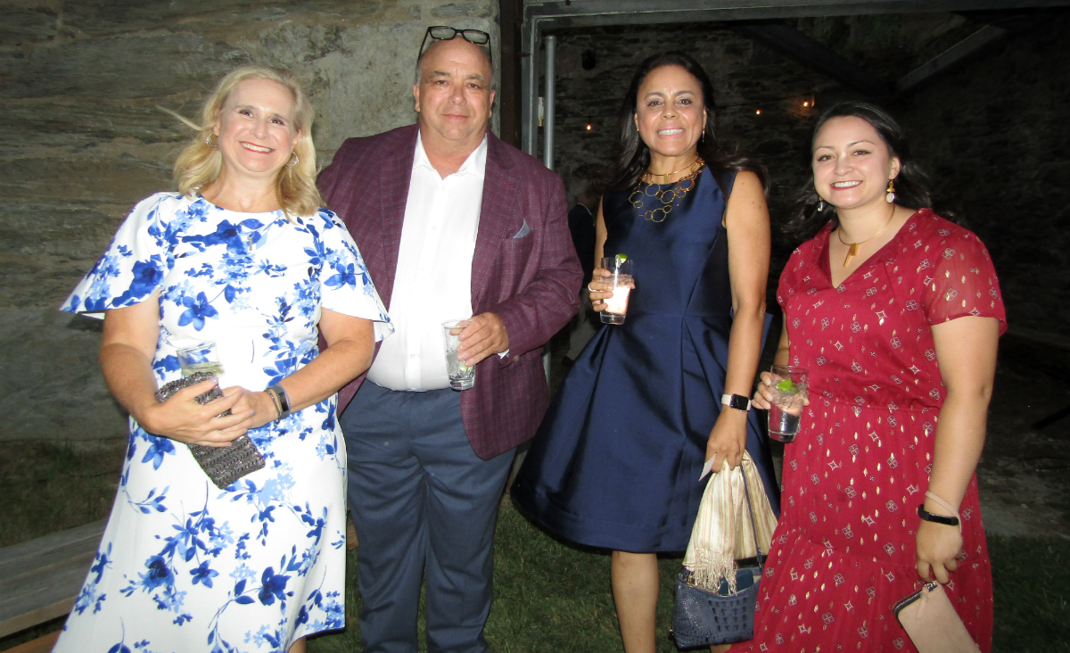 Jennifer Lindberg, Chat Lindberg, Sheila Cramer and Lillian Kolehmainen of Taconic Engineering