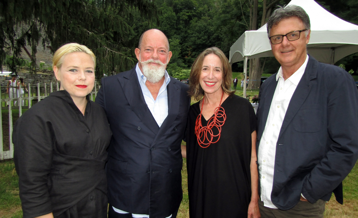 Executive Director Lacy Schutz, Bobby Beard, Alix Becker and David Becker