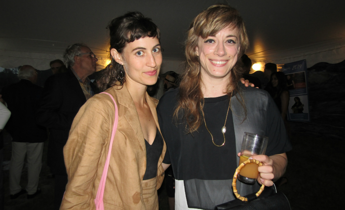 Honoree Sarah Steadman with Caitlin MacBride