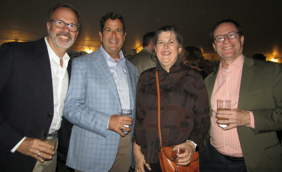 Ed Wood, Peter Lease, and Carmen and David Epstein