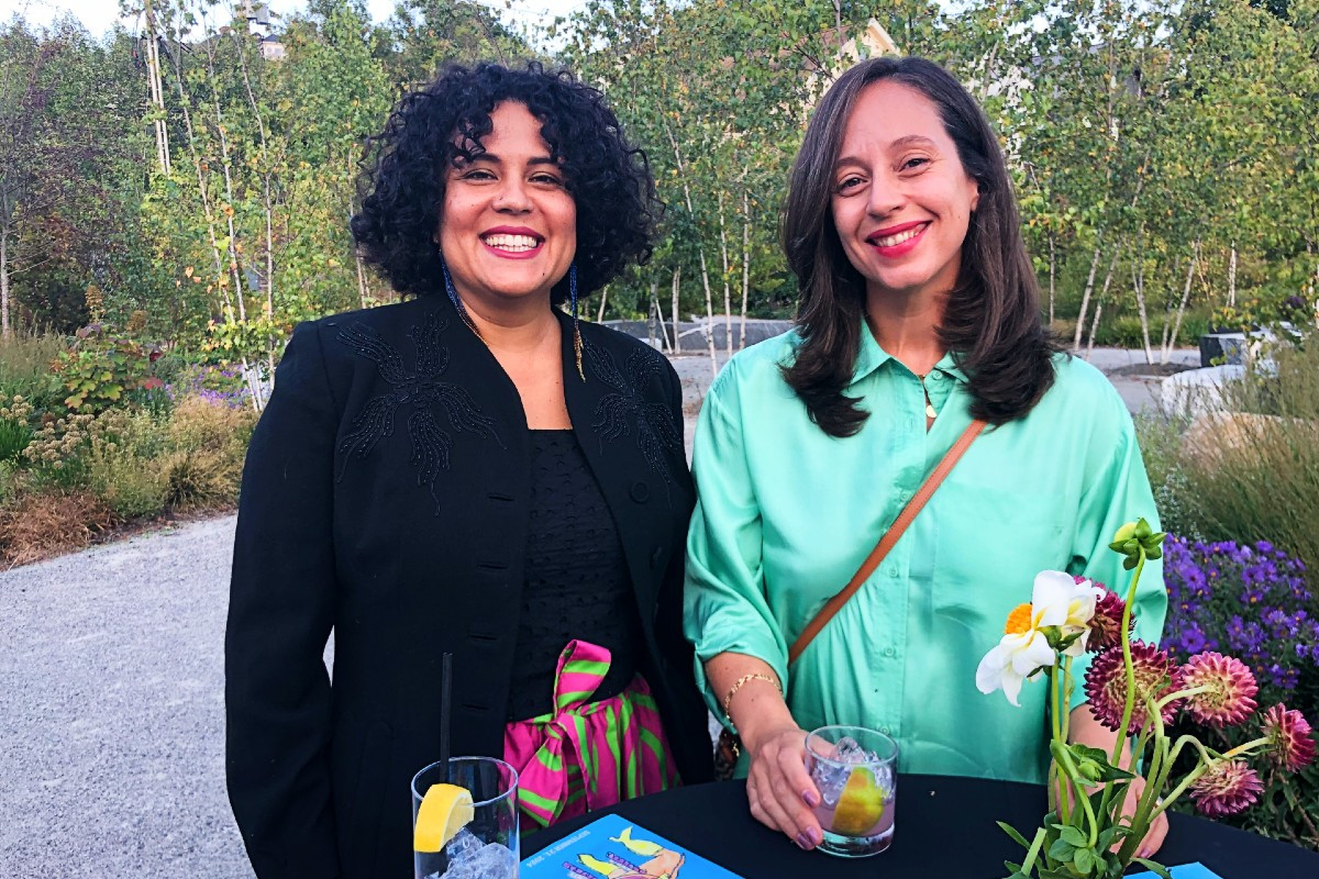 Nicole Letelier, admin and communications coordinator for Kite's Nest, and Jaxira Rodriguez Nicole Letelier, admin and communications coordinator for Kite's Nest, and Jaxira Rodriguez