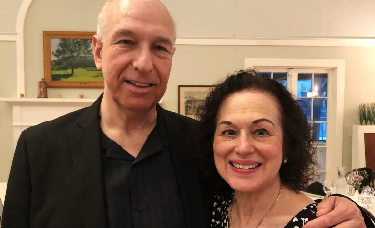 Mark Cannon and Marcia Levy. Mark Cannon and Marcia Levy.