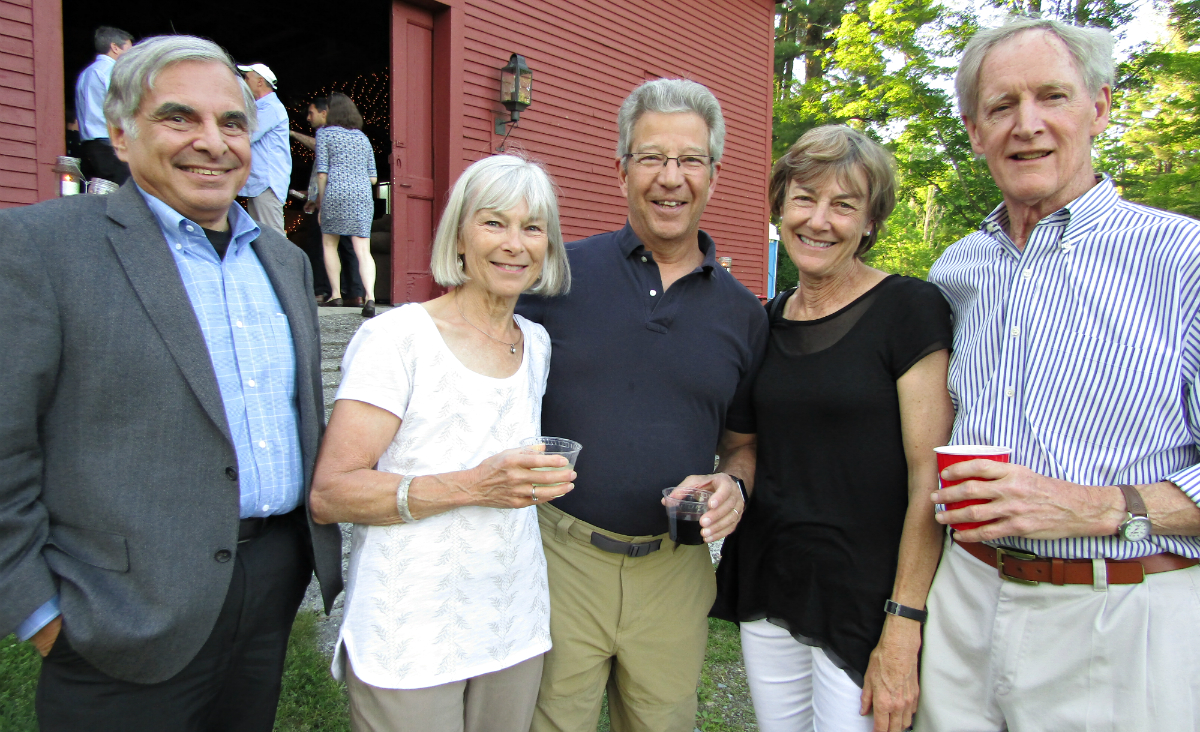 Attorney Mark Gold, Margie and Skip Durning,&nbsp;Mary Spina, and Jerry O&#39;Neil.