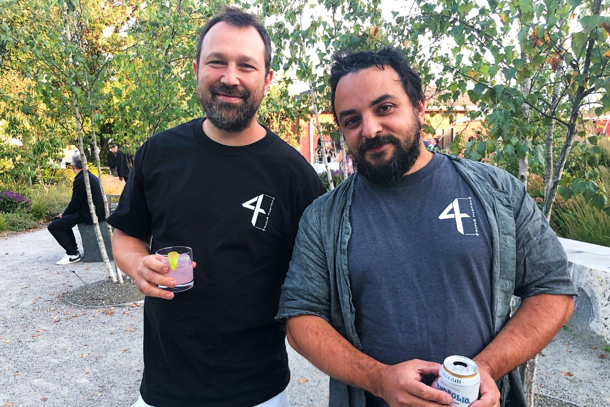 David Markusen-Weiss and Isaac Zal David Markusen-Weiss and Isaac Zal