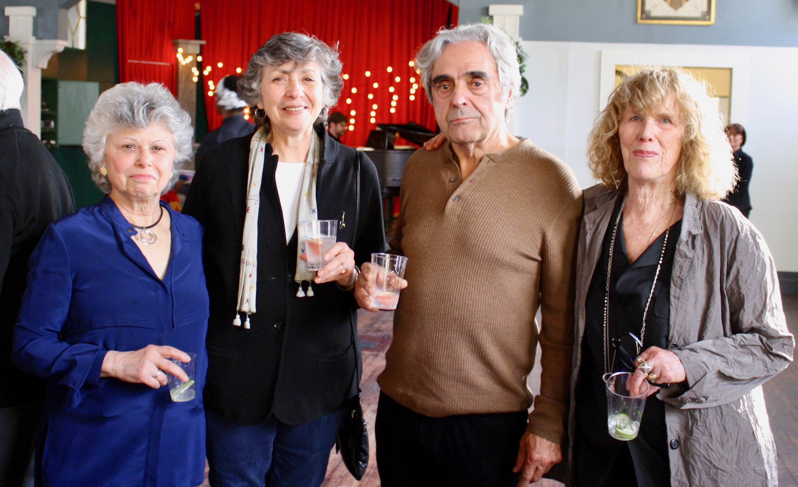 Mary DePhillips, Maria Manhattan, William Stone and HLF co-director Nancy Barber.&nbsp;