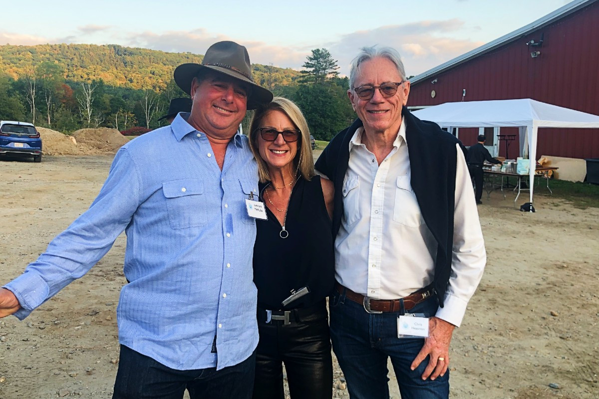 Donald McKaba, Lisa Braunstein Zola, and Chris Heasman