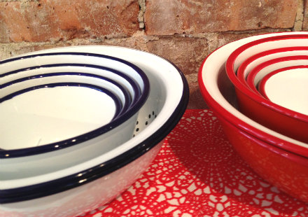 one mercantile enamel