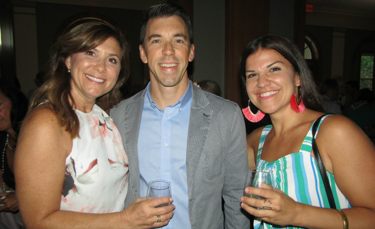 Proud parents Randi and Ryan Beckley, who came from California to watch their son Wyatt perform, pose with MIC Program Director Marisa Massery Proud parents Randi and Ryan Beckley, who came from California to watch their son Wyatt perform, pose with MIC Program Director Marisa Massery