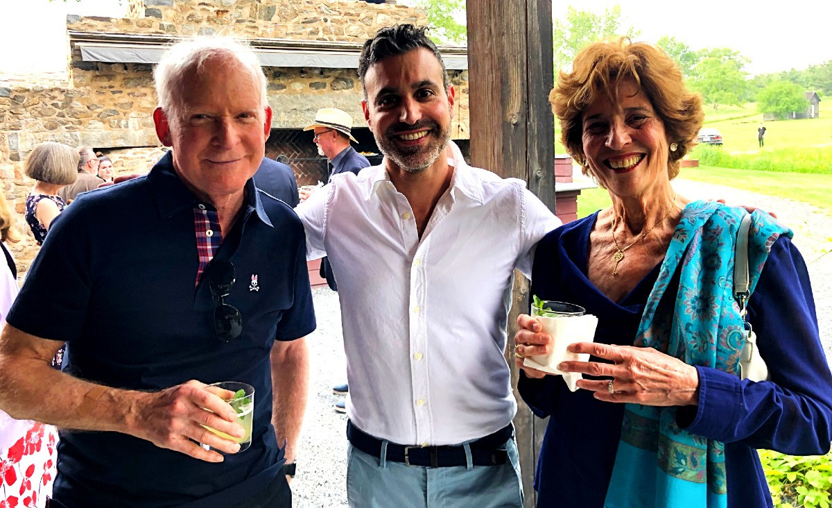 Ron Miller, Jonathon Loy, director of production and BOF co-founder, and Jane Meisel