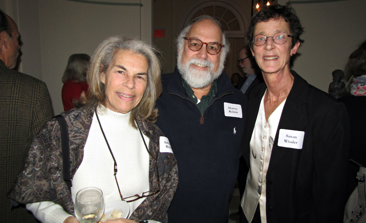 The Age of Innocence centennial kickoff at The Mount. Adrianne and Harvey Robins with The Mount&#39;s Executive Director Susan Wissler