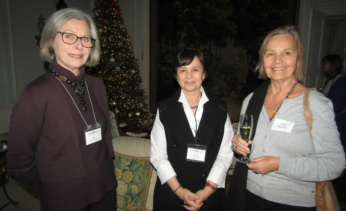 House Manager Ann Shea, Assistant House Manager Marge Cox and Vera Lecocq House Manager Ann Shea, Assistant House Manager Marge Cox and Vera Lecocq