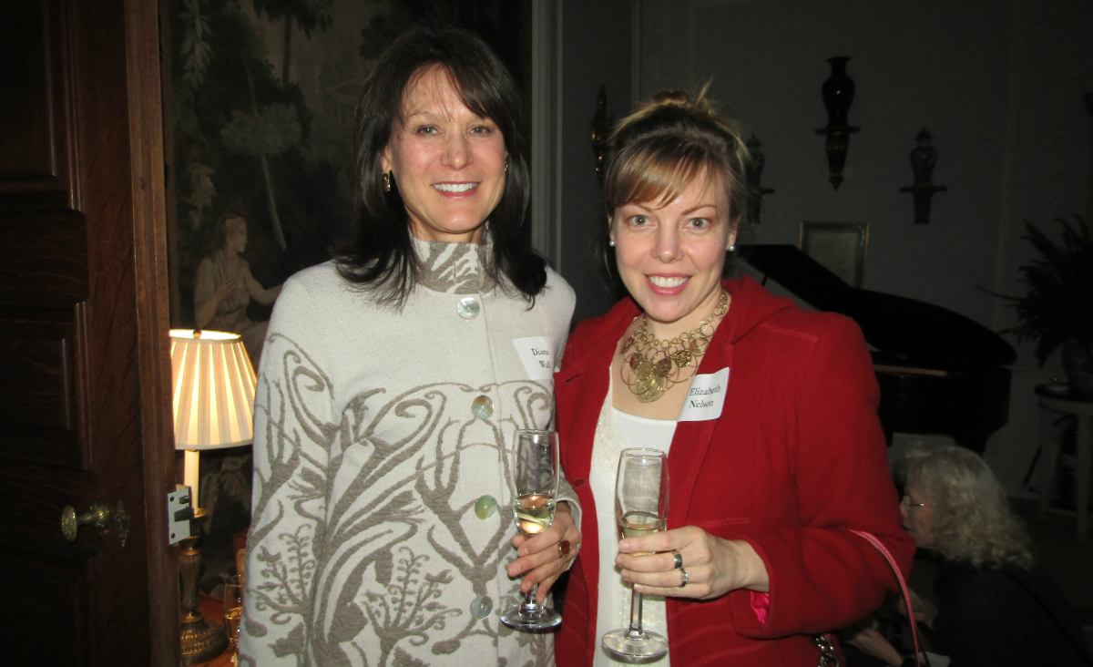 Diana Wall with Elizabeth Nelson of 1Berkshire Diana Wall with Elizabeth Nelson of 1Berkshire