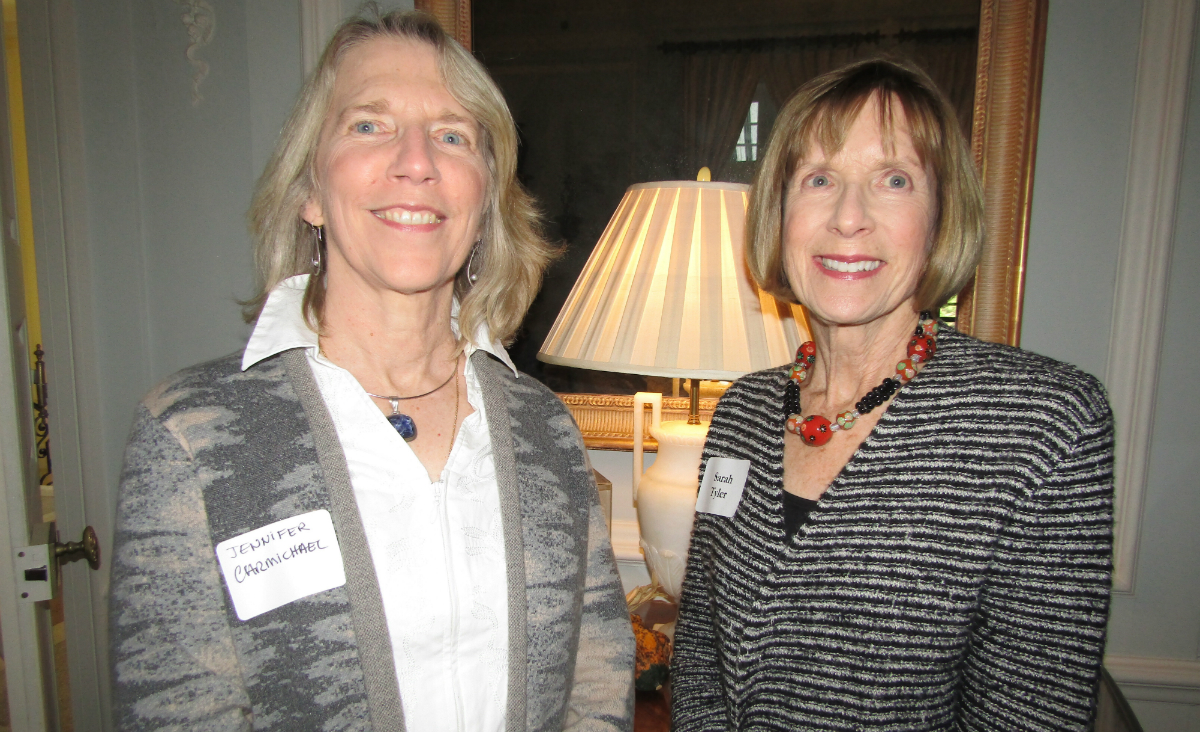 Jennifer Carmichael and Sarah Tyler