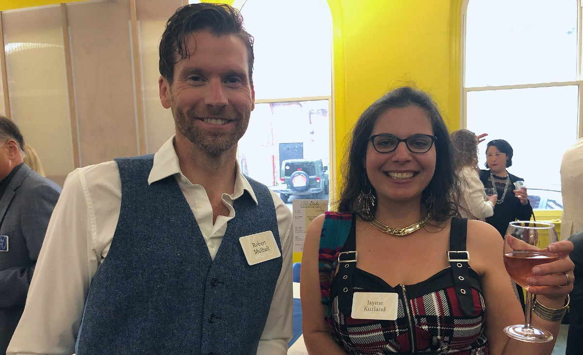 Kripalu CEO&nbsp;Robert Mulhall&nbsp;and Jayme Kurland