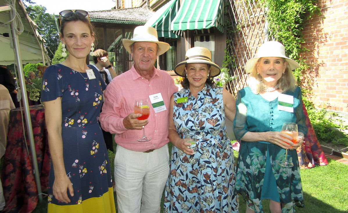 President and CEO of The Trustees&nbsp;Katie Theoharides, host committee member Randy Hawthorne, Trustees&#39; Managing&nbsp;Director of Individual Giving Denise Trapani and Carliss Baldwin, host committee member