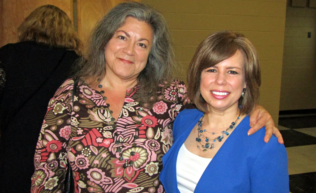 Liana Toscanini&nbsp;and NBUW Executive Director&nbsp;Christa Collier