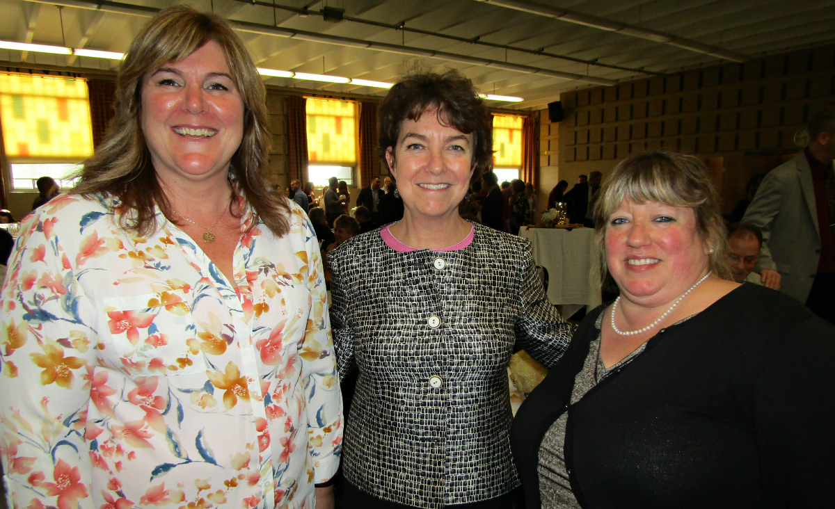 Berkshire County Kids&rsquo; Place&nbsp;Director&nbsp;Heather Williamson with&nbsp;Erin Sullivan&nbsp;and&nbsp;Lisa Blackmer