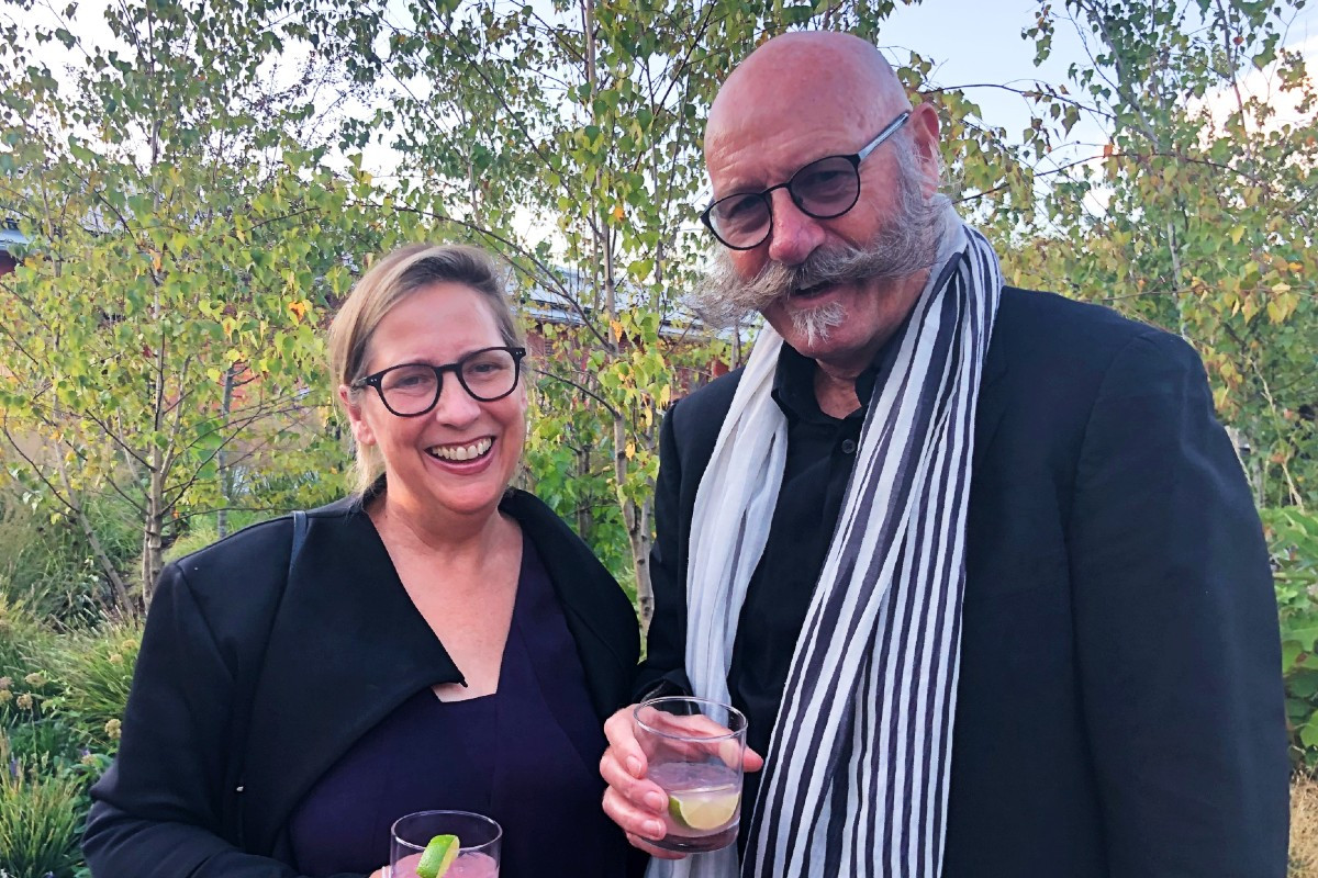 Julie Nelson and James Bradley Julie Nelson and James Bradley